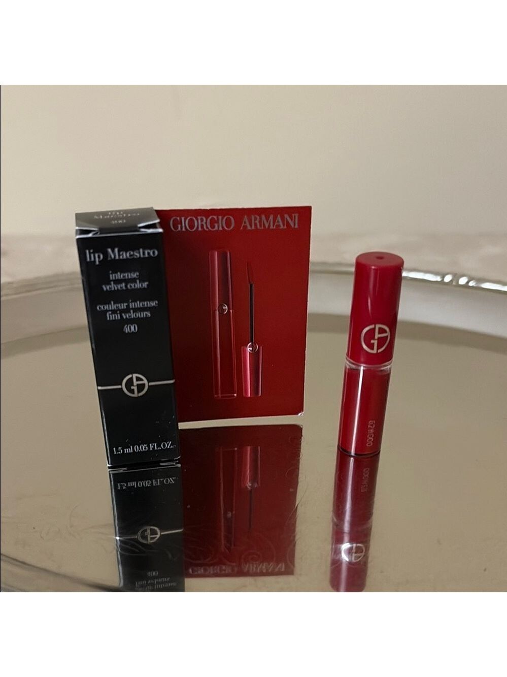 Giorgio Armani lip Maestro in shade 400 NIB